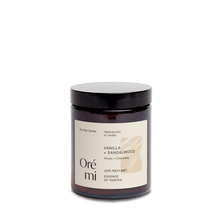 Load image into Gallery viewer, Vanilla + Sandalwood 180ml Candle