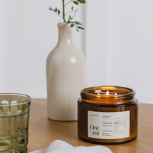 Load image into Gallery viewer, Coconut + Lime 500ml Candle
