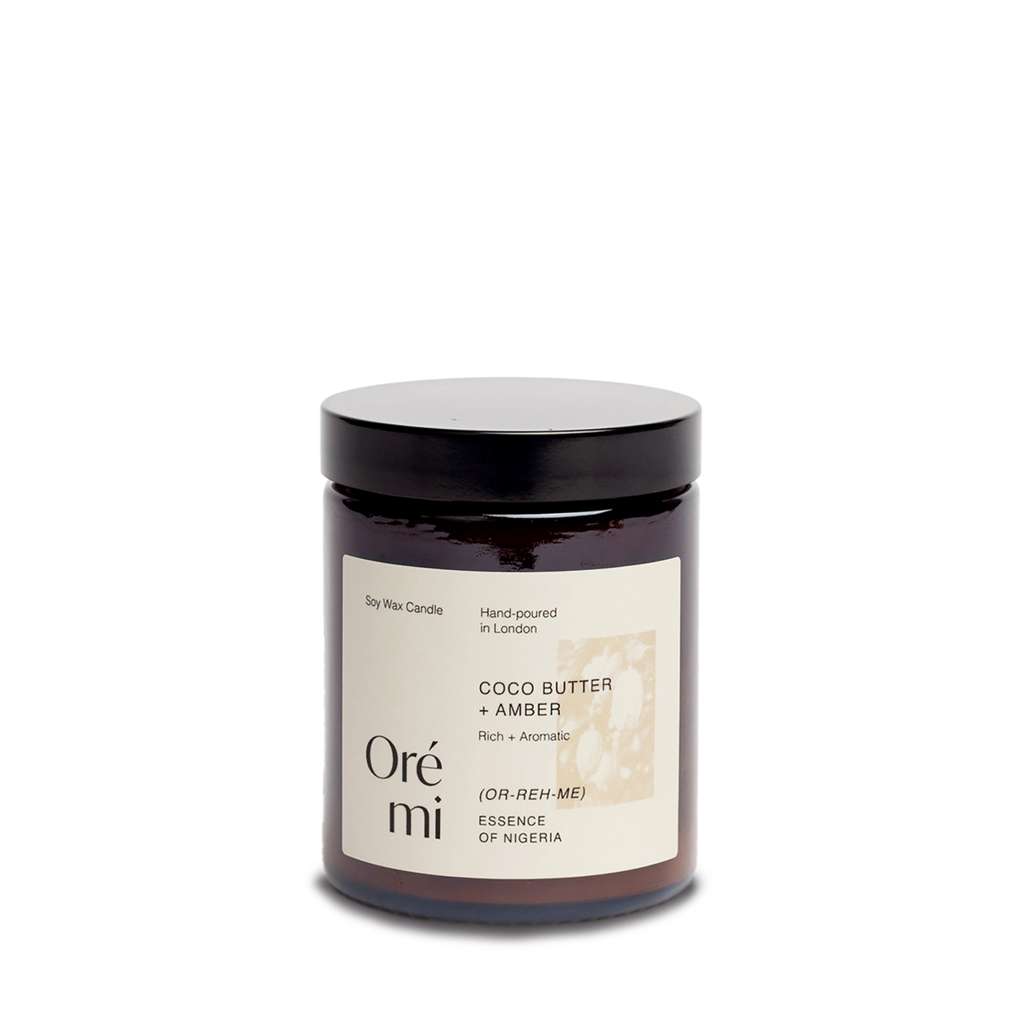Coco Butter + Amber 180ml Candle