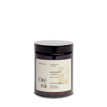 Load image into Gallery viewer, Mandarin + Spice  180ml Candle
