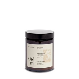 Mandarin + Spice  180ml Candle