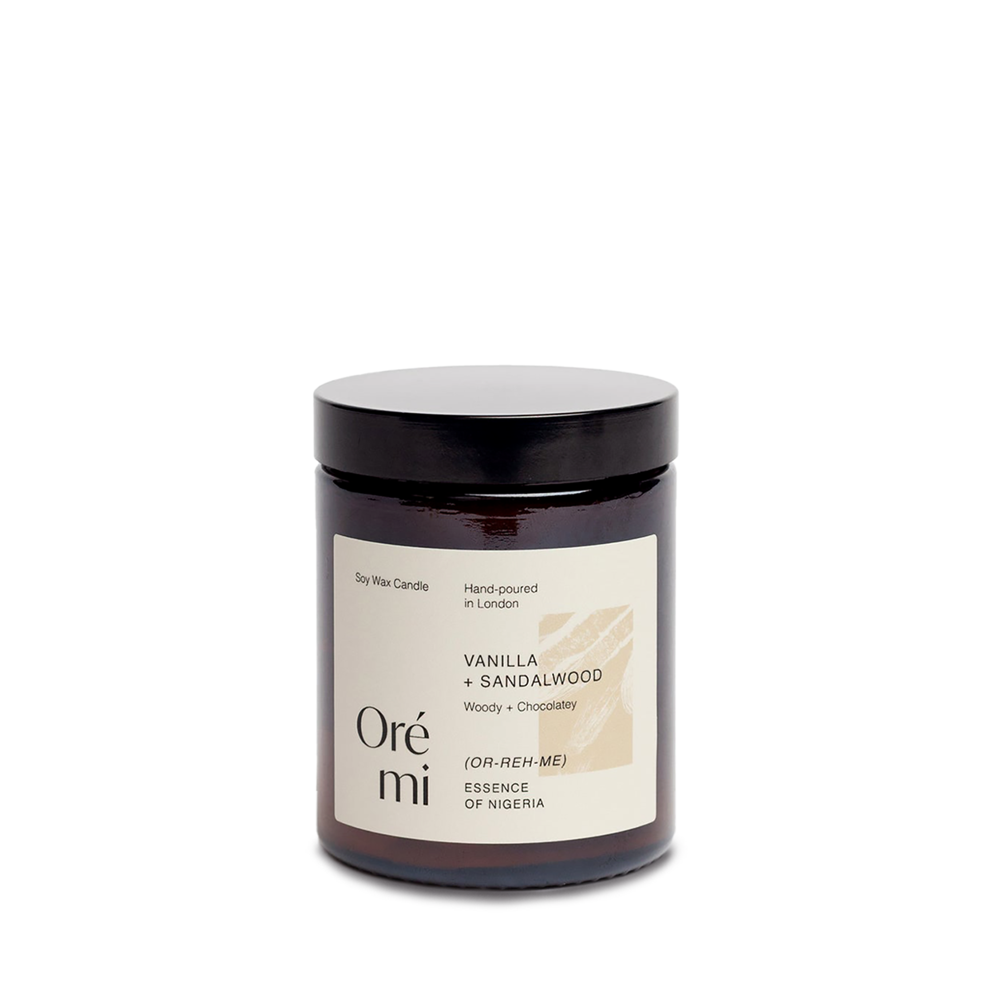 Vanilla + Sandalwood 180ml Candle