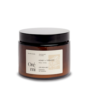 Honey + Tobacco 500ml Candle