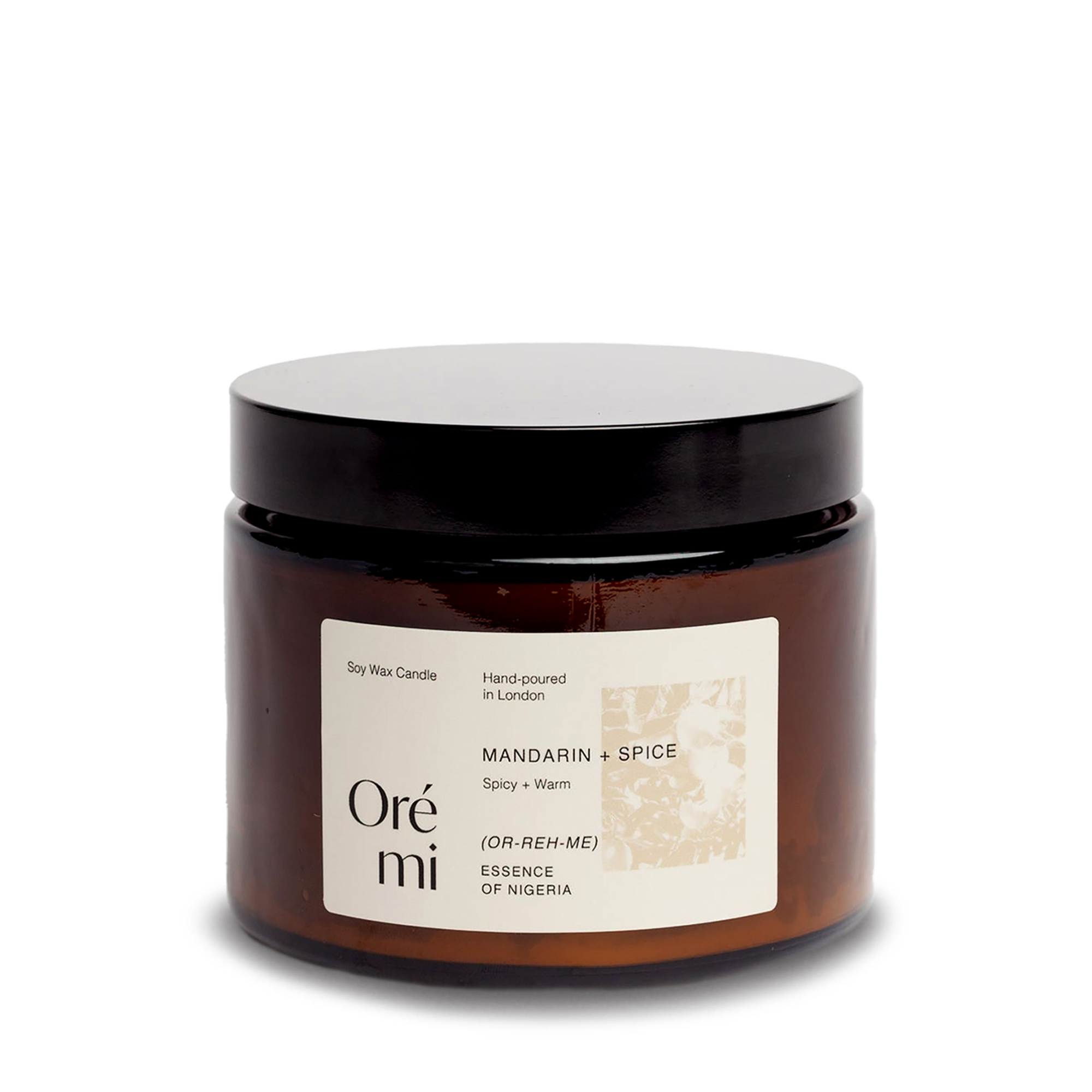 Mandarin + Spice  500ml Candle