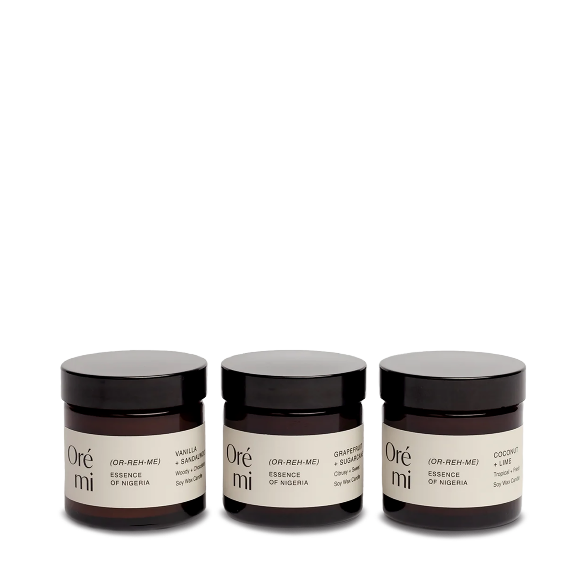 Méji - Oré mi Trio Candles