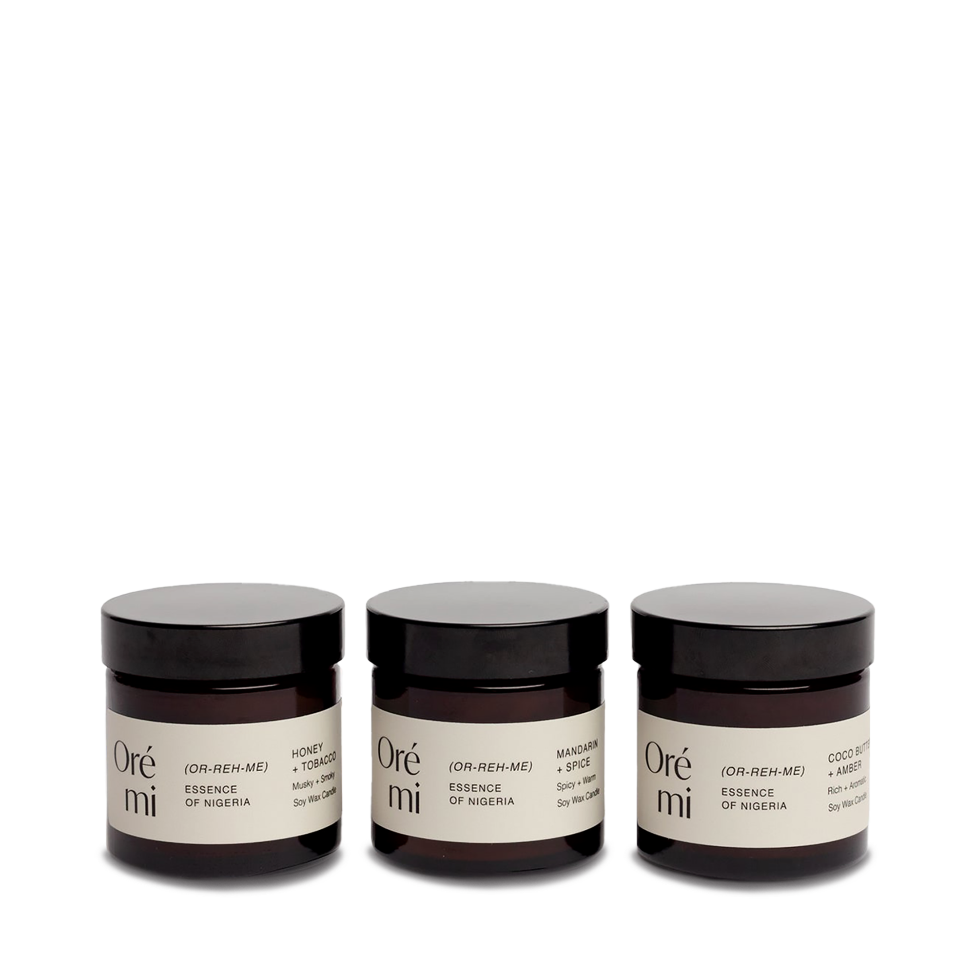Okan - Oré mi Trio Candles