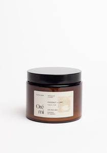 Coconut Lime African Nigerian Soy Wax Candle Oré mi Ore mi