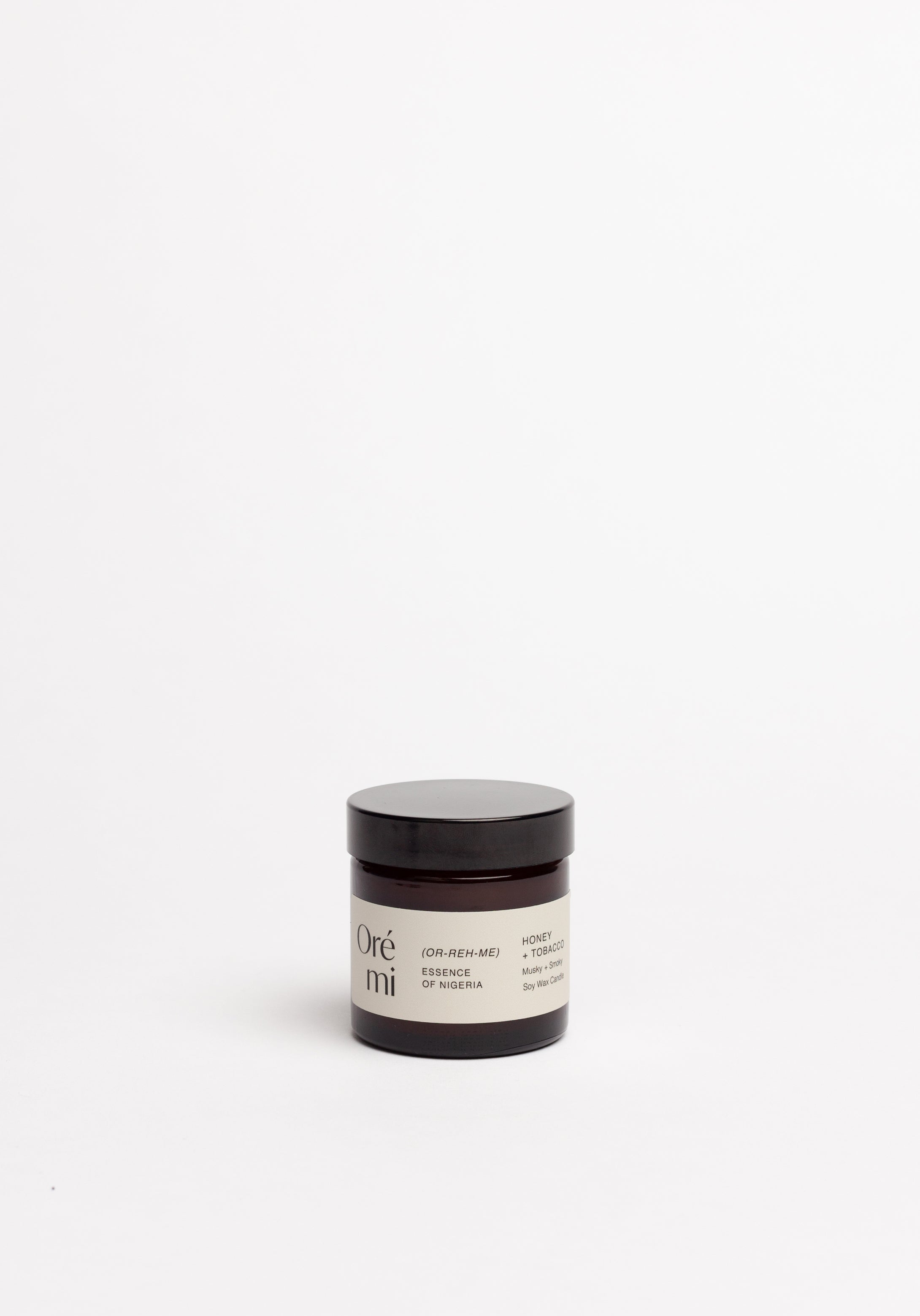 Honey Tobacco African Nigerian Soy Wax Candle Oré mi Ore mi